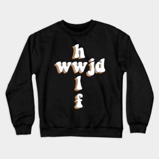 wwjd x hwlf Crewneck Sweatshirt